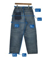 uniform experiment（ユニフォームエクスペリメント）デニムパンツ 紺 サイズ:1(S位) メンズ/2200731587810