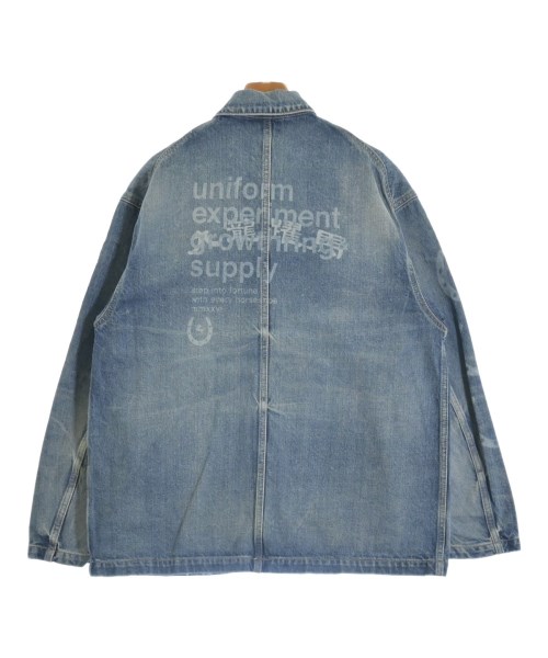 uniform experiment（ユニフォームエクスペリメント）デニムジャケット 青 サイズ:1(S位) メンズ/2200731587827