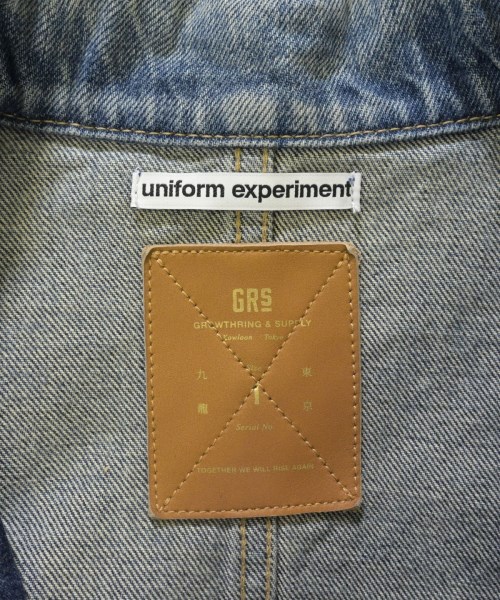 uniform experiment（ユニフォームエクスペリメント）デニムジャケット 青 サイズ:1(S位) メンズ/2200731587827