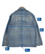 uniform experiment（ユニフォームエクスペリメント）デニムジャケット 青 サイズ:1(S位) メンズ/2200731587827