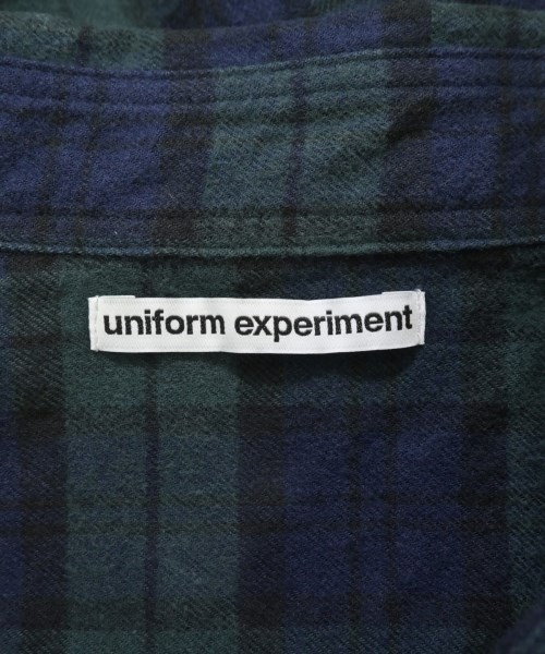uniform experiment（ユニフォームエクスペリメント）カジュアルシャツ 緑 サイズ:3(L位) メンズ/2200731587865
