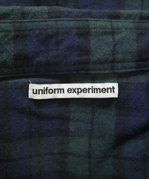 uniform experiment（ユニフォームエクスペリメント）カジュアルシャツ 緑 サイズ:1(S位) メンズ/2200731587872