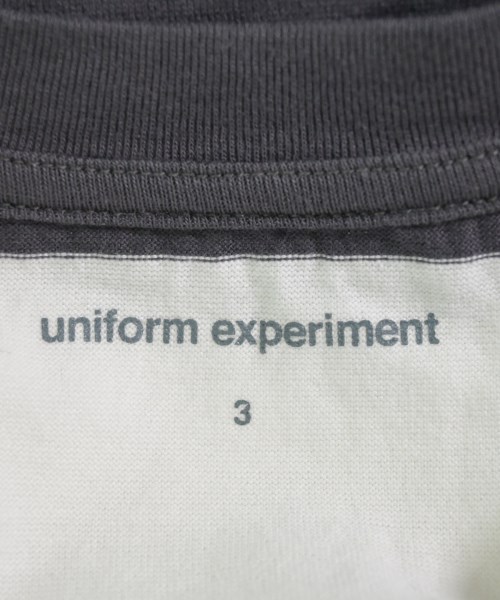 uniform experiment（ユニフォームエクスペリメント）Tシャツ・カットソー 白 サイズ:3(L位) メンズ/2200731587926