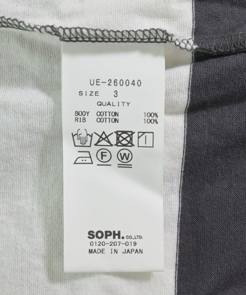 uniform experiment（ユニフォームエクスペリメント）Tシャツ・カットソー 白 サイズ:3(L位) メンズ/2200731587926