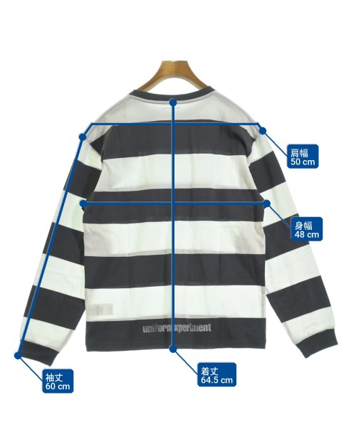 uniform experiment（ユニフォームエクスペリメント）Tシャツ・カットソー 白 サイズ:1(S位) メンズ/2200731587940