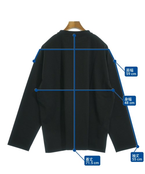 uniform experiment（ユニフォームエクスペリメント）Tシャツ・カットソー 黒 サイズ:4(XL位) メンズ/2200731587964