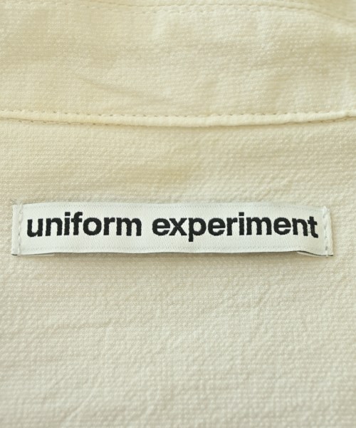 uniform experiment（ユニフォームエクスペリメント）カジュアルシャツ 白 サイズ:3(L位) メンズ/2200731945047