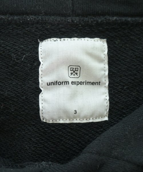 uniform experiment（ユニフォームエクスペリメント）パーカー 黒 サイズ:3(L位) メンズ/2200728327184