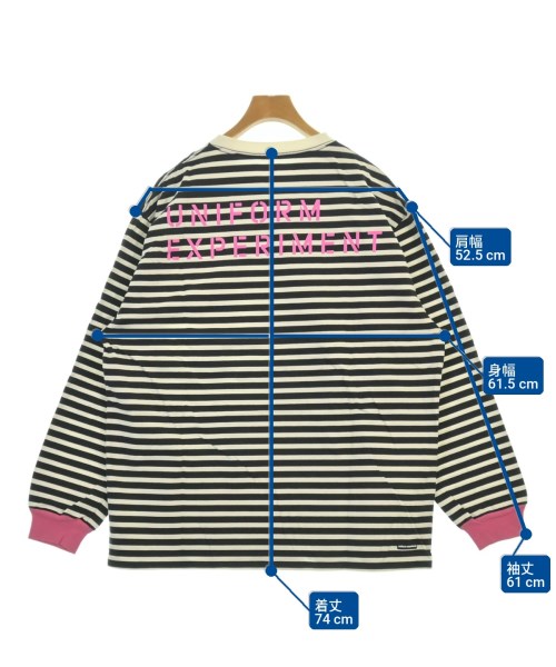 uniform experiment（ユニフォームエクスペリメント）Tシャツ・カットソー 黒 サイズ:3(L位) メンズ/2200728401358