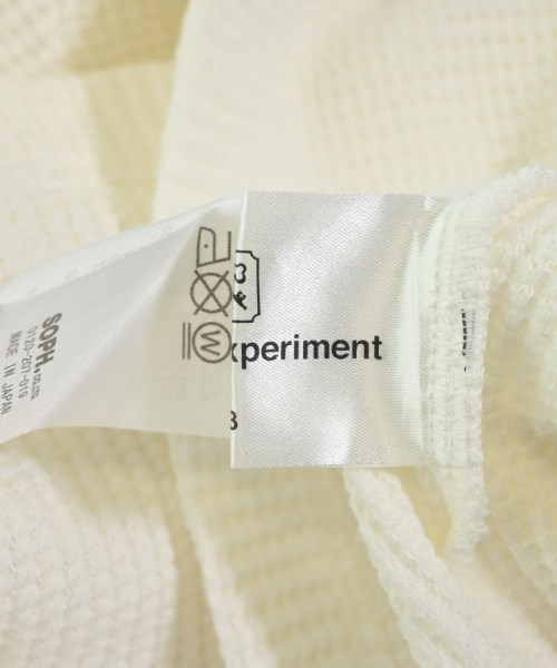 uniform experiment（ユニフォームエクスペリメント）Tシャツ・カットソー 白 サイズ:3(L位) メンズ/2200728401365