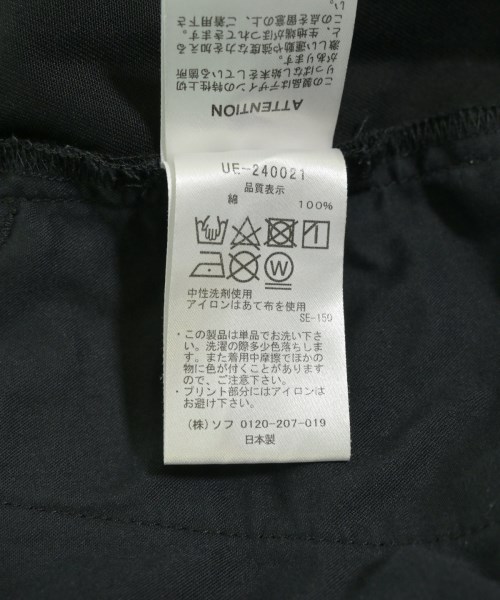 uniform experiment（ユニフォームエクスペリメント）ショートパンツ 黒 サイズ:2(M位) メンズ/2200718745202
