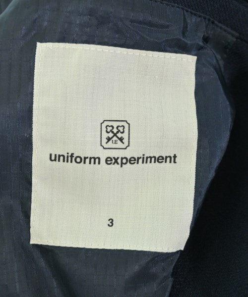 uniform experiment（ユニフォームエクスペリメント）ジャケット 紺 サイズ:3(L位) メンズ/2200717268078