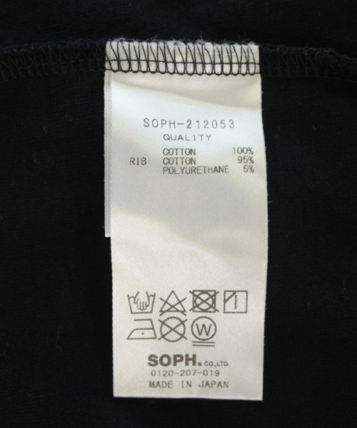 SOPHNET.（ソフネット）Tシャツ・カットソー 黒 サイズ:L メンズ/2200717268436