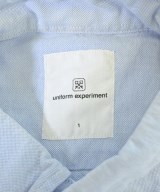 uniform experiment（ユニフォームエクスペリメント）カジュアルシャツ 青 サイズ:1(S位) メンズ/2200722645031