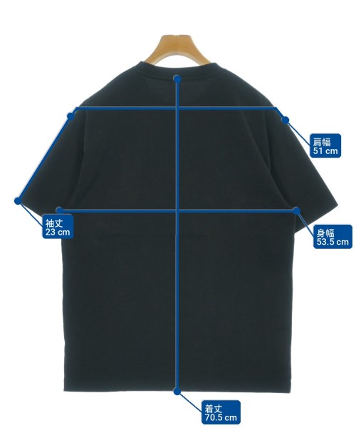 uniform experiment（ユニフォームエクスペリメント）Tシャツ・カットソー 黒 サイズ:2(M位) メンズ/2200722851029