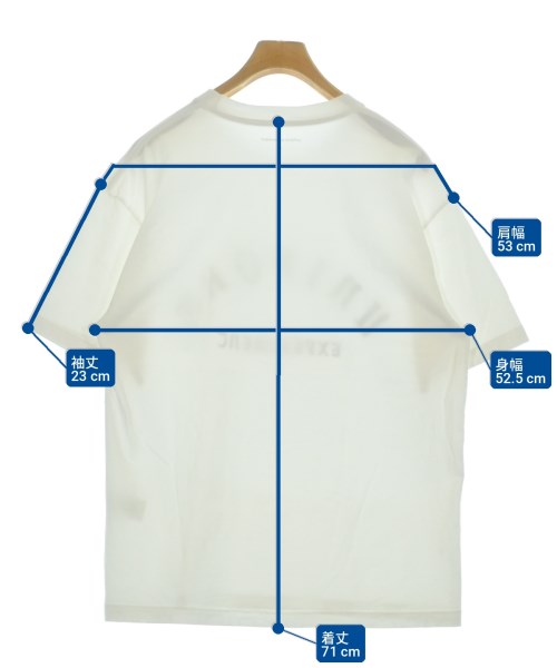 uniform experiment（ユニフォームエクスペリメント）Tシャツ・カットソー 白 サイズ:2(M位) メンズ/2200722851036