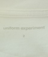 uniform experiment（ユニフォームエクスペリメント）Tシャツ・カットソー 白 サイズ:2(M位) メンズ/2200722851036