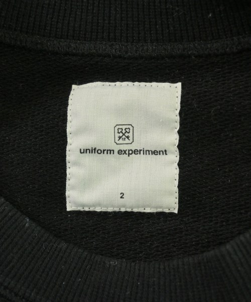 uniform experiment（ユニフォームエクスペリメント）スウェット 黒 サイズ:2(M位) メンズ/2200726336171
