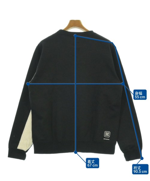 uniform experiment（ユニフォームエクスペリメント）スウェット 黒 サイズ:2(M位) メンズ/2200726336171