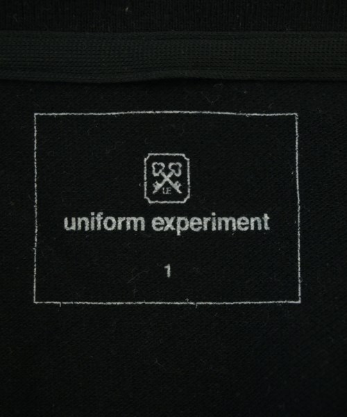 uniform experiment（ユニフォームエクスペリメント）ポロシャツ 黒 サイズ:1(S位) メンズ/2200728997028