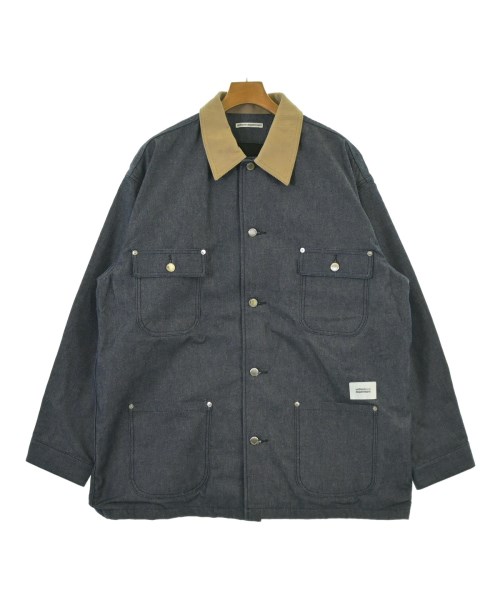 uniform experiment(ユニフォームエクスペリメント)カバーオール 紺 サイズ:4(XL位)/2200683878011