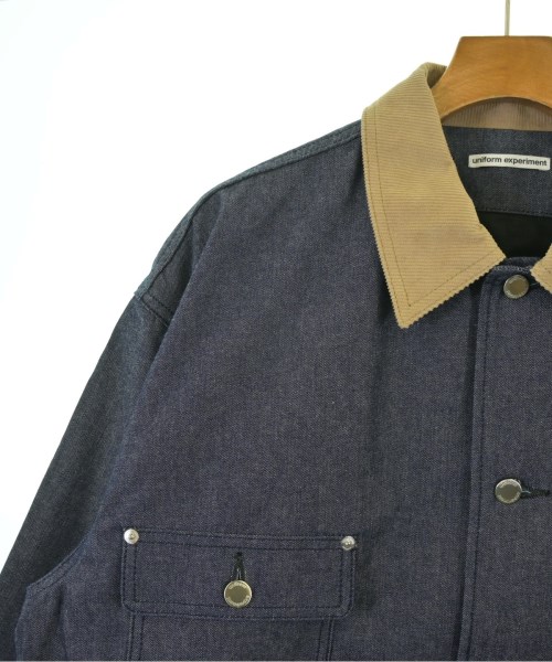 uniform experiment（ユニフォームエクスペリメント）カバーオール 紺 サイズ:4(XL位) メンズ/2200683878011