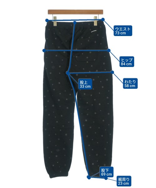 uniform experiment（ユニフォームエクスペリメント）スウェットパンツ 黒 サイズ:1(S位) メンズ/2200684304045