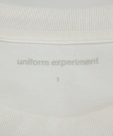 uniform experiment（ユニフォームエクスペリメント）Tシャツ・カットソー 白 サイズ:1(S位) メンズ/2200684713021