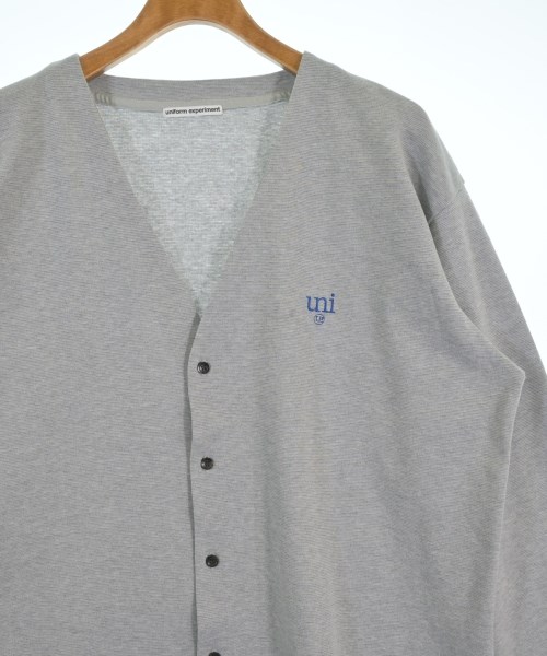 uniform experiment（ユニフォームエクスペリメント）カーディガン グレー サイズ:3(L位) メンズ/2200687207015