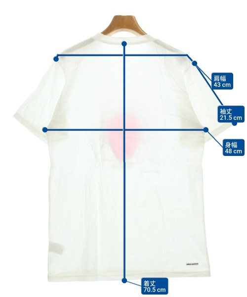 uniform experiment（ユニフォームエクスペリメント）Tシャツ・カットソー 白 サイズ:-(M位) メンズ/2200681591264