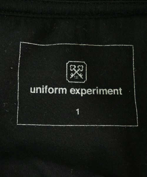 uniform experiment（ユニフォームエクスペリメント）Tシャツ・カットソー 黒 サイズ:1(S位) メンズ/2200684609096