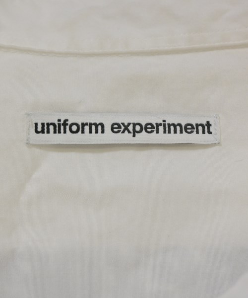 uniform experiment（ユニフォームエクスペリメント）カジュアルシャツ 白 サイズ:2(M位) メンズ/2200688187019