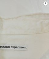 uniform experiment（ユニフォームエクスペリメント）カジュアルシャツ 白 サイズ:2(M位) メンズ/2200688187019