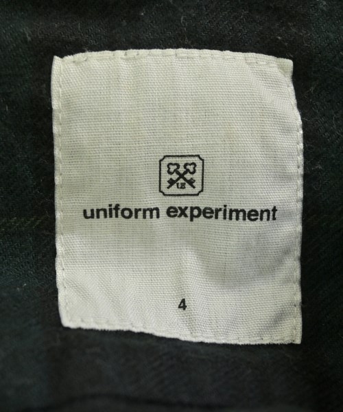uniform experiment（ユニフォームエクスペリメント）カジュアルシャツ 緑 サイズ:4(XL位) メンズ/2200684522142