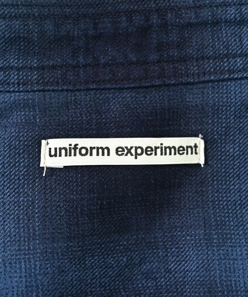 uniform experiment（ユニフォームエクスペリメント）カジュアルシャツ 紺 サイズ:3(L位) メンズ/2200690244083