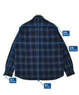 uniform experiment（ユニフォームエクスペリメント）カジュアルシャツ 紺 サイズ:3(L位) メンズ/2200690244083