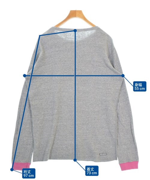 uniform experiment（ユニフォームエクスペリメント）Tシャツ・カットソー グレー サイズ:3(L位) メンズ/2200688610074