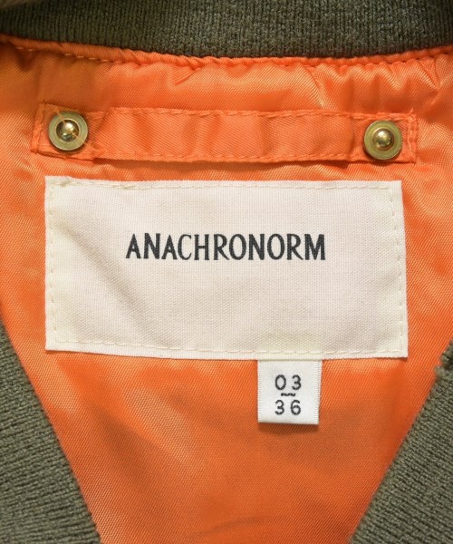 anachronorm（アナクロノーム）ミリタリーブルゾン カーキ サイズ:3(XL位) メンズ/2200715904039