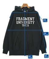 FRAGMENT DESIGN（フラグメントデザイン）パーカー 黒 サイズ:XL メンズ/2200620977036
