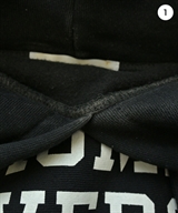 FRAGMENT DESIGN（フラグメントデザイン）パーカー 黒 サイズ:XL メンズ/2200620977036