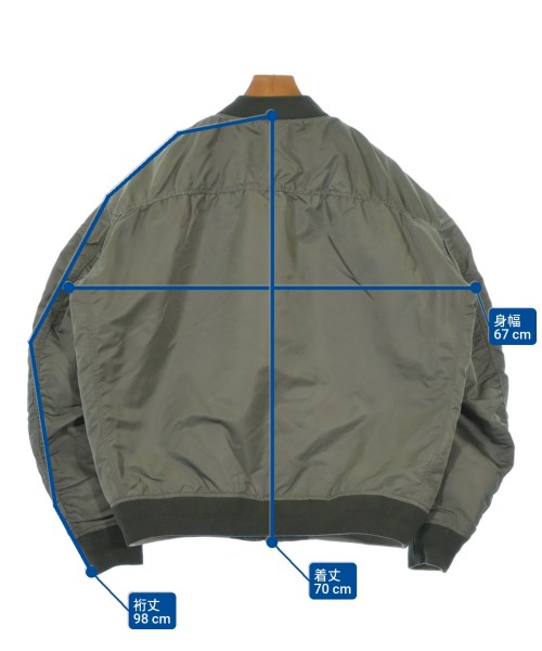 FRAGMENT DESIGN（フラグメントデザイン）ミリタリーブルゾン カーキ サイズ:3(L位) メンズ/2200620977043