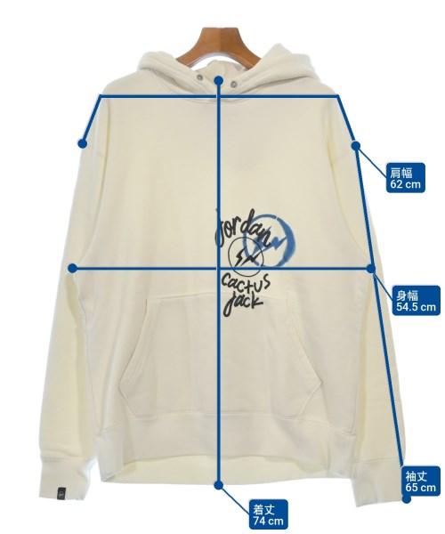 FRAGMENT DESIGN（フラグメントデザイン）パーカー 白 サイズ:L メンズ/2200634313011
