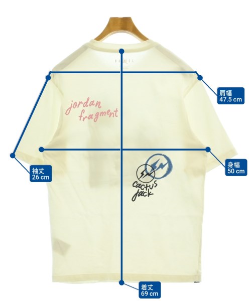 FRAGMENT DESIGN（フラグメントデザイン）Tシャツ・カットソー 白 サイズ:S メンズ/2200611079091