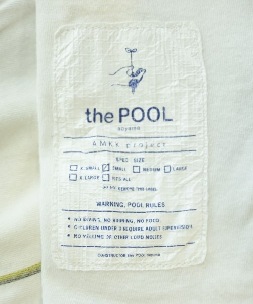 The POOL aoyama（ザプールアオヤマ）Tシャツ・カットソー 白 サイズ:S メンズ/2200606008105