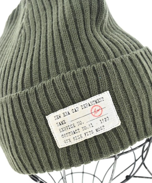 FRAGMENT DESIGN（フラグメントデザイン）ニットキャップ・ビーニー カーキ サイズ:ONE メンズ/2200695623050