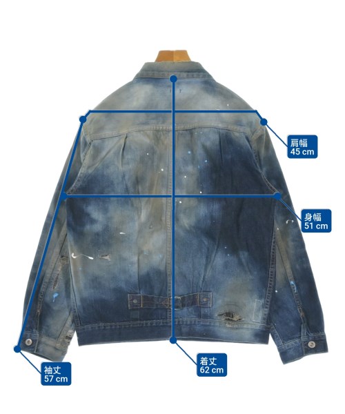 FRAGMENT DESIGN（フラグメントデザイン）デニムジャケット 青 サイズ:S メンズ/2200659785046