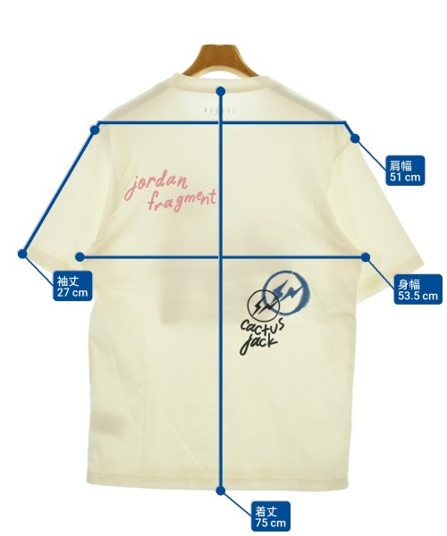FRAGMENT DESIGN（フラグメントデザイン）Tシャツ・カットソー 白 サイズ:S メンズ/2200659785190