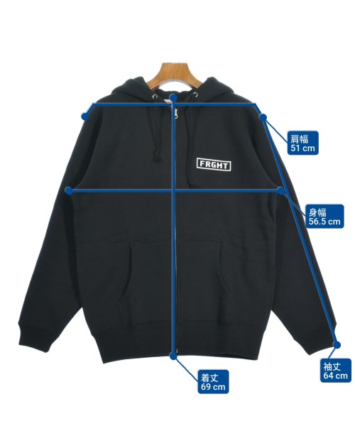 FRAGMENT DESIGN（フラグメントデザイン）パーカー 黒 サイズ:L メンズ/2200646812038