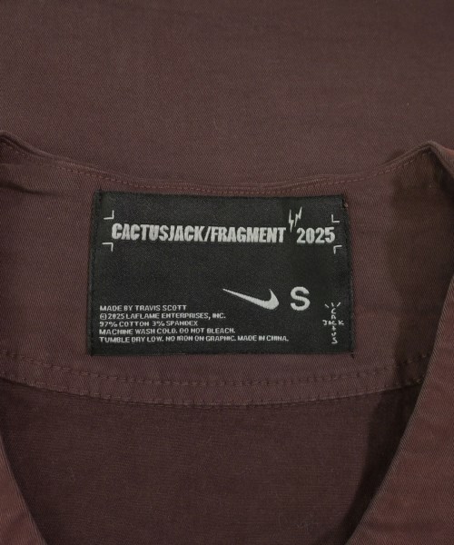 FRAGMENT DESIGN（フラグメントデザイン）カジュアルシャツ 赤 サイズ:S メンズ/2200707883021