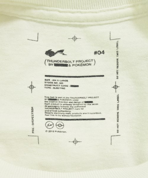 FRAGMENT DESIGN（フラグメントデザイン）Tシャツ・カットソー 白 サイズ:L メンズ/2200728204256